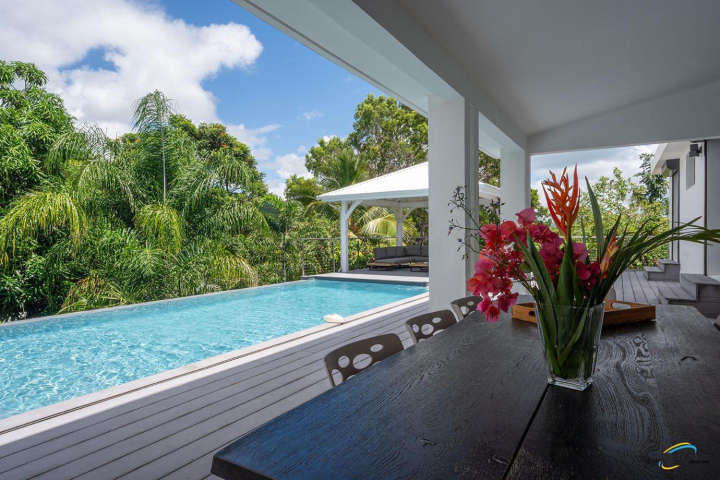 Villa Palm Diamond Jacuzzi&Piscine privés Le Diamant Kültér fotó