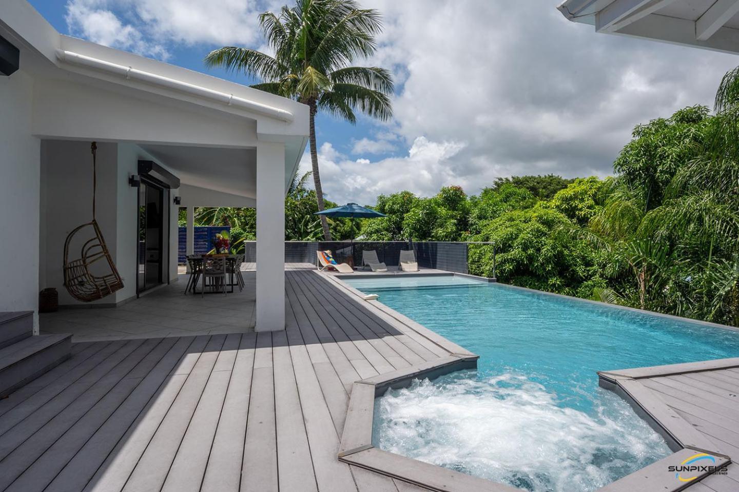 Villa Palm Diamond Jacuzzi&Piscine privés Le Diamant Kültér fotó
